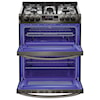 LG Appliances Gas Ranges 6.9 Cu.Ft. Wi-Fi Enabled Gas Double Oven 