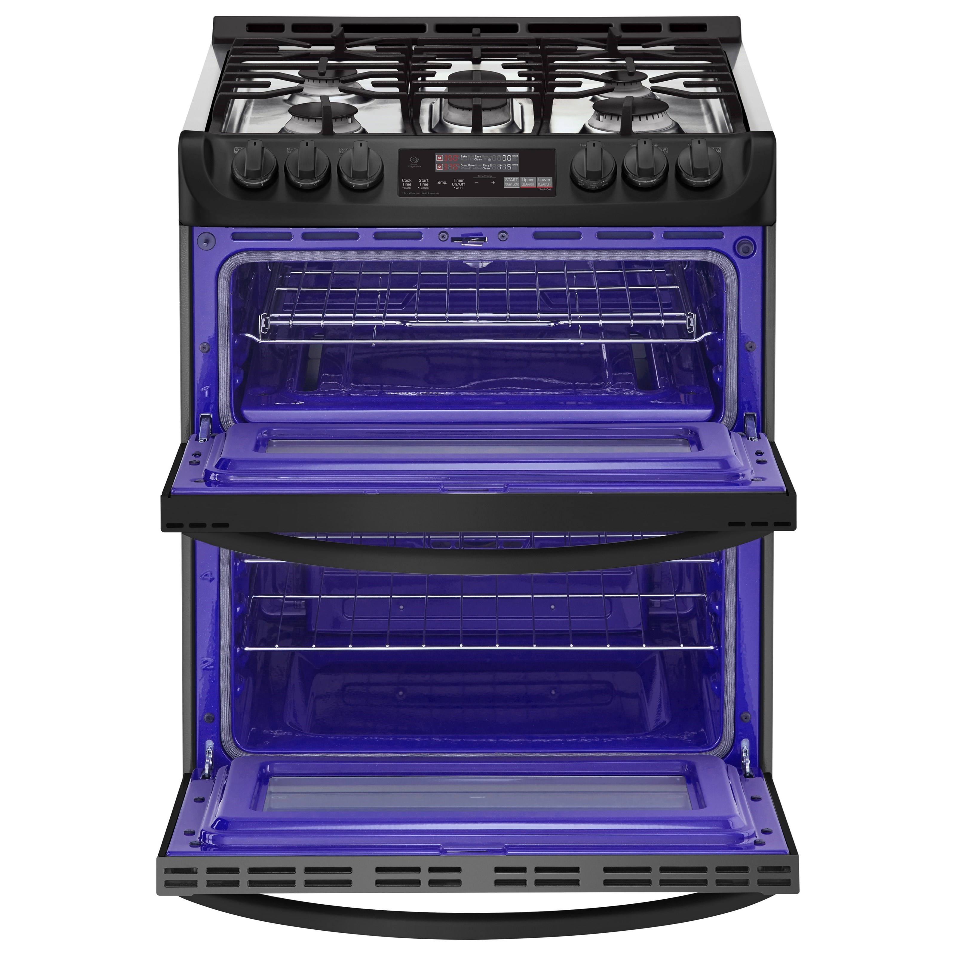 6.9 Cu.Ft. Wi-Fi Enabled Gas Double Oven 