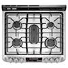 LG Appliances Gas Ranges 6.9 Cu.Ft. Wi-Fi Enabled Gas Double Oven 