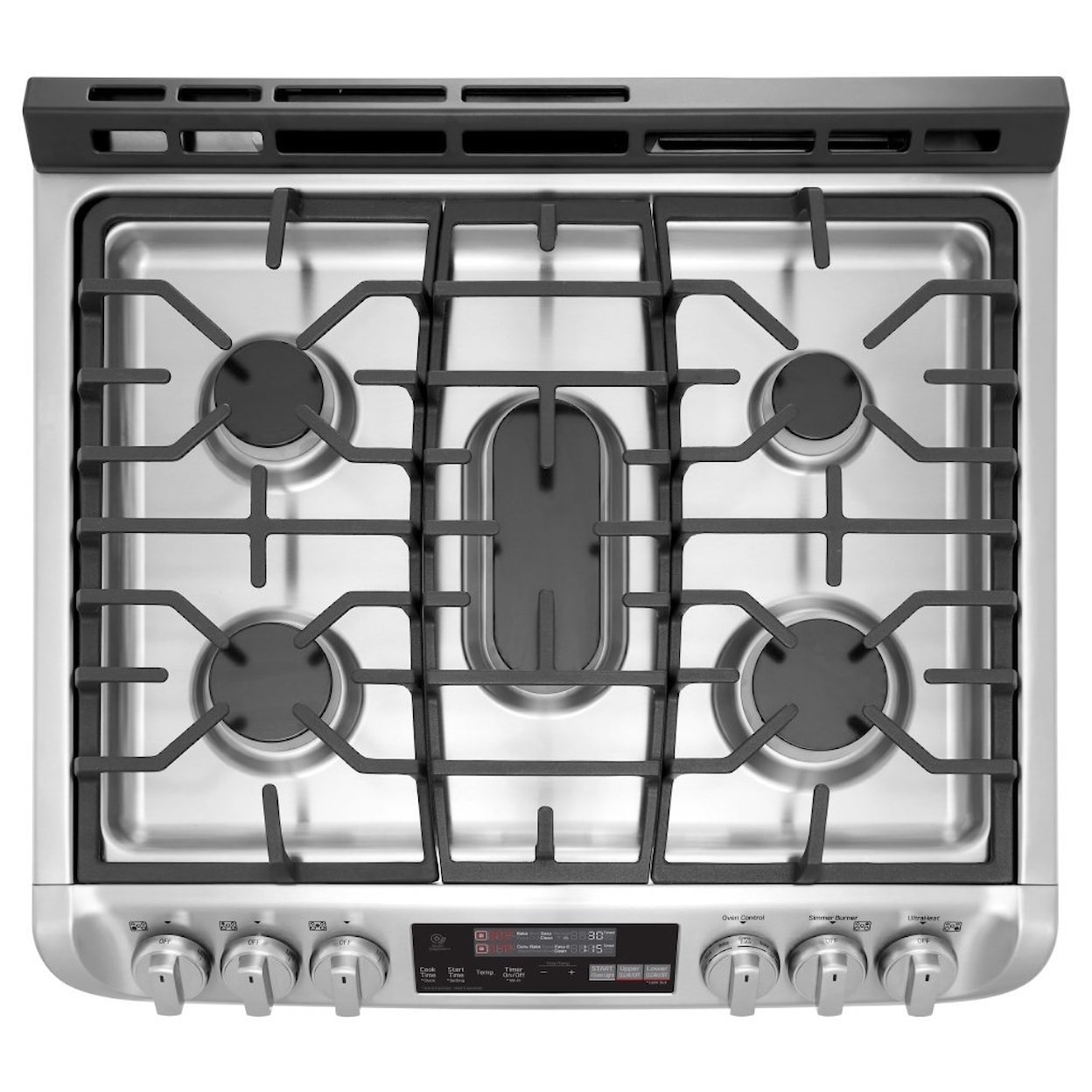 LG Appliances Gas Ranges 6.9 Cu.Ft. Wi-Fi Enabled Gas Double Oven 