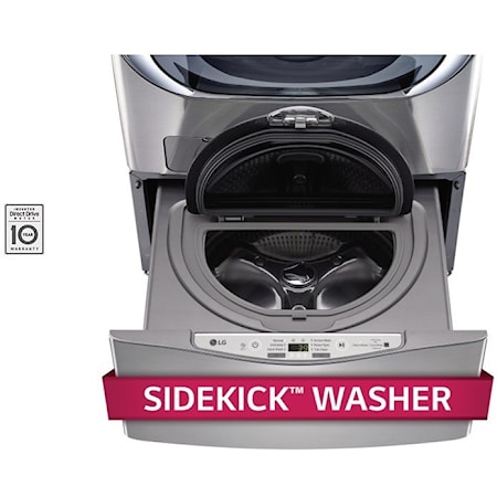 1.0 CU. FT. SideKick™ Pedestal Washer