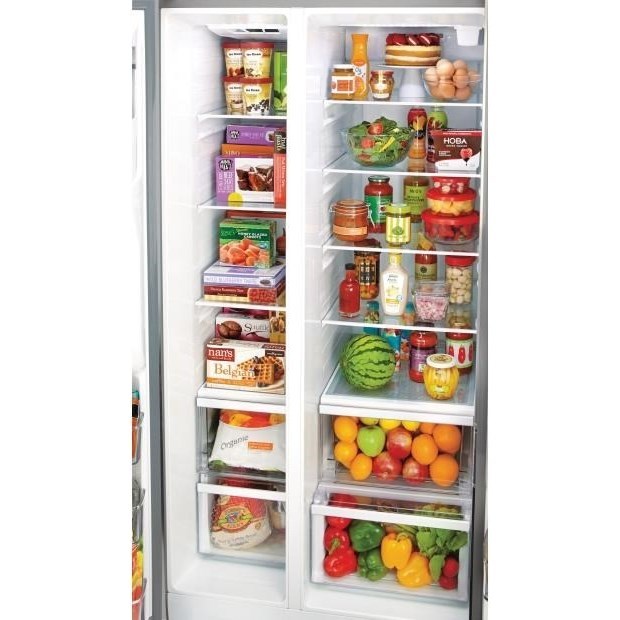 LG Appliances Side by Side Refrigerators 22 cu. ft. Counter-Depth Refrigerator