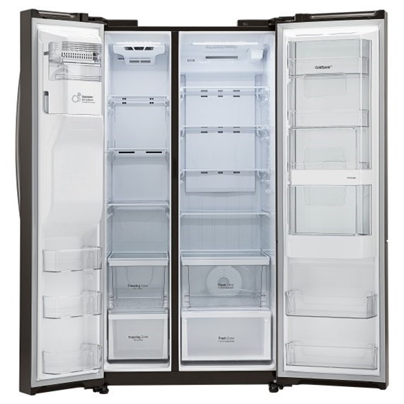26 cu. ft. Side by Side 3 Door Refridgerator