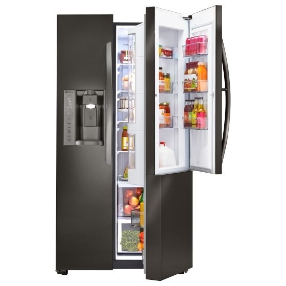26 cu. ft. Side by Side 3 Door Refridgerator