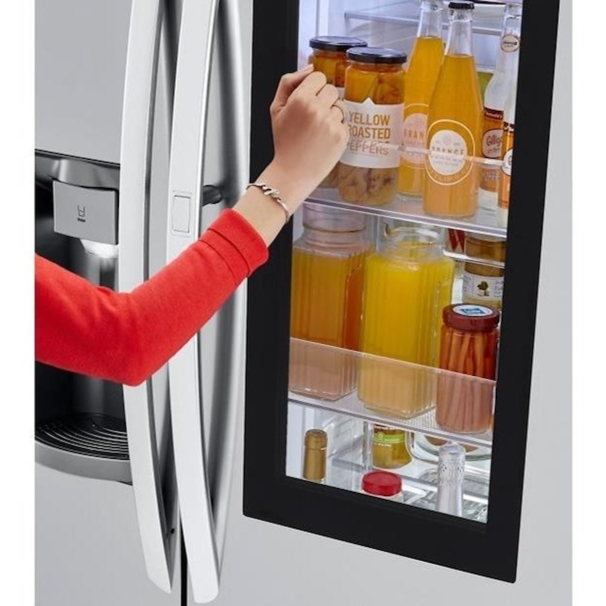 LG Appliances Side by Side Refrigerators 26 Cu.Ft. Door-in-Door® Refrigerator