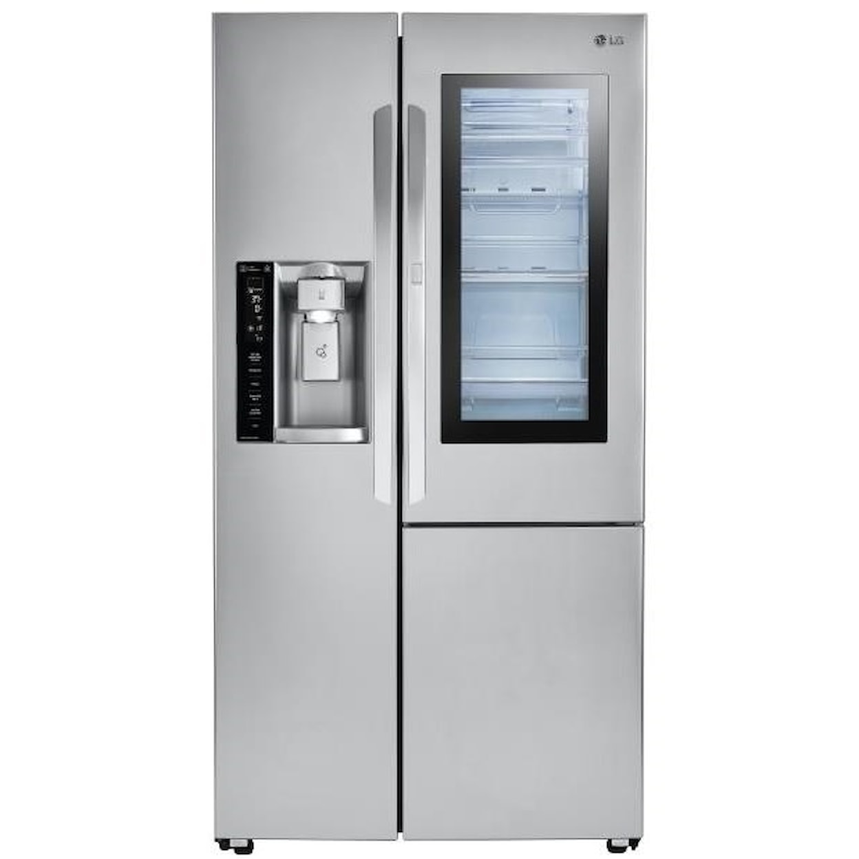 LG Appliances Side by Side Refrigerators 26 Cu.Ft. Door-in-Door® Refrigerator