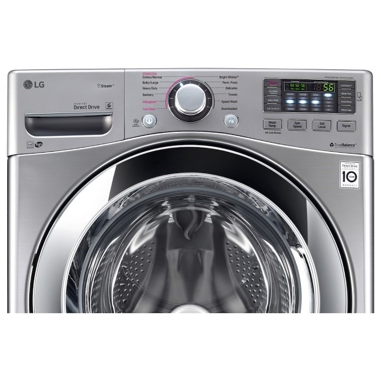 LG Appliances Washers 4.5 cu. ft. Ultra Large Capacity Washer