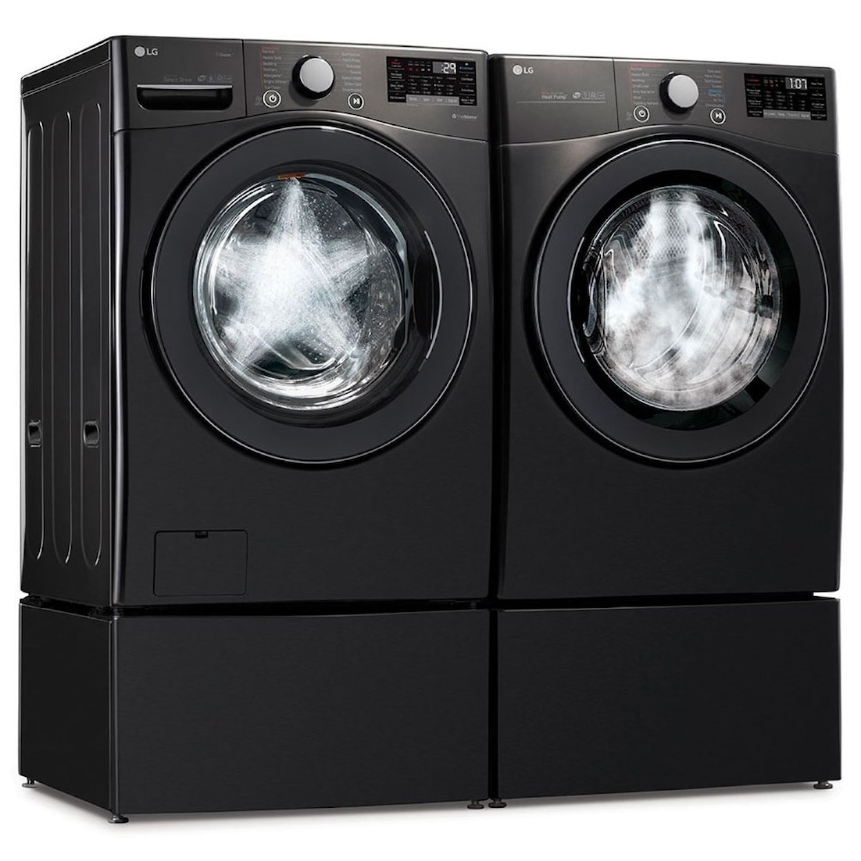 LG Appliances Washers 4.5 Cu. Ft. Smart Front-Load Washer