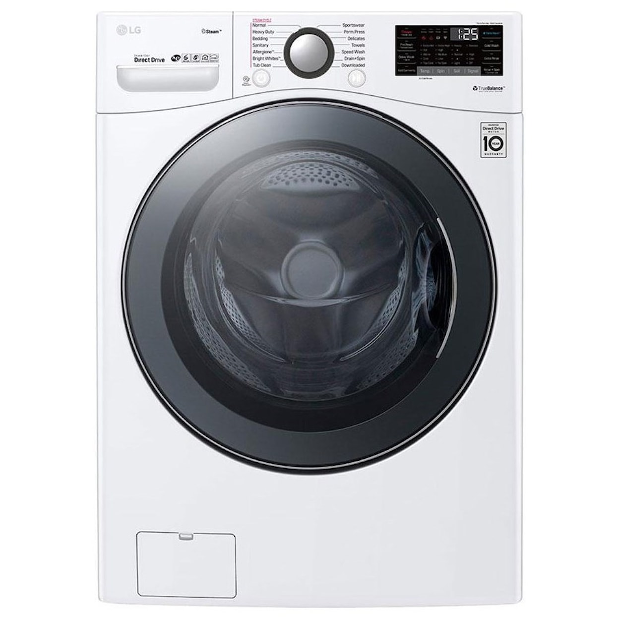 LG Appliances Washers 4.5 Cu. Ft. Smart Front-Load Washer