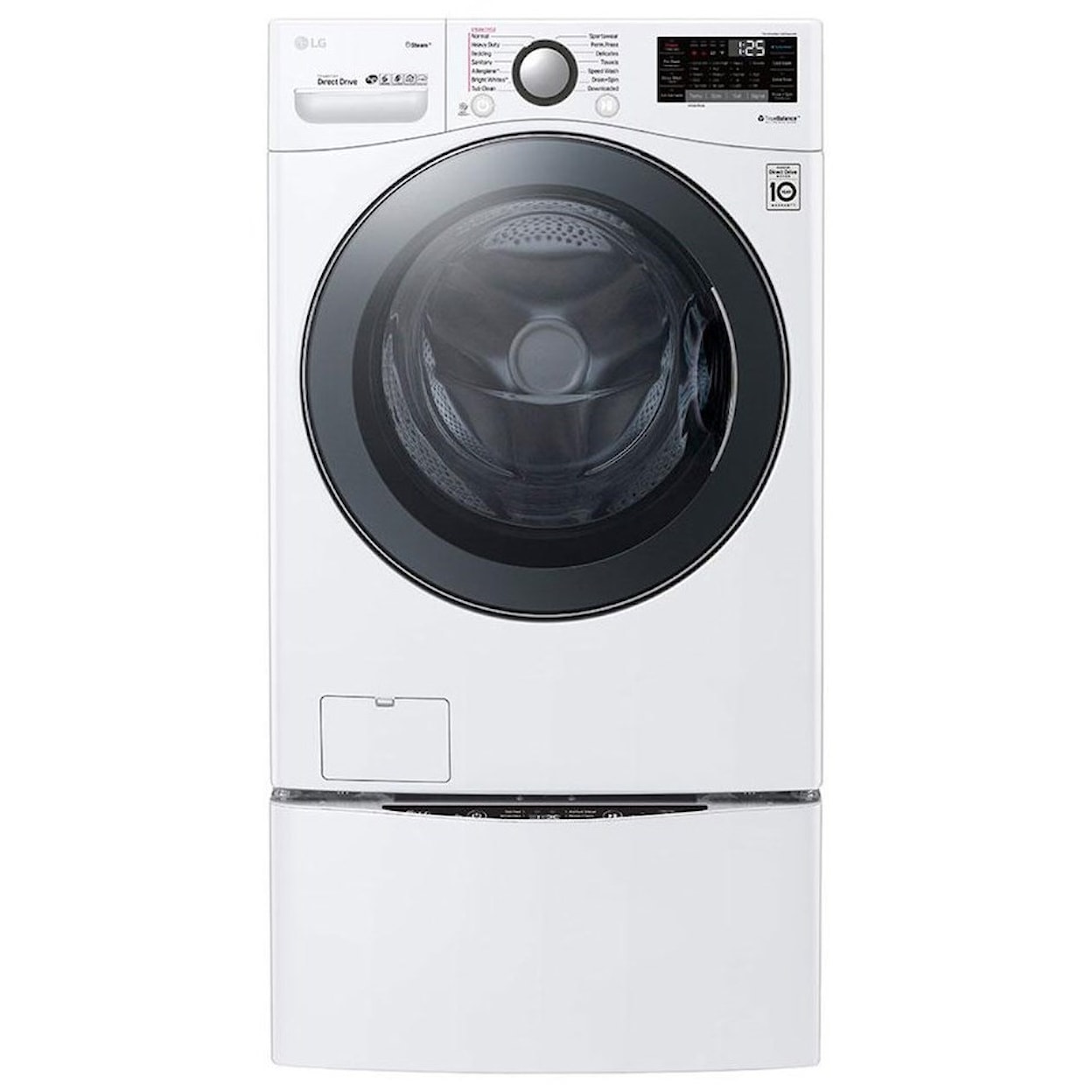 LG Appliances Washers 4.5 Cu. Ft. Smart Front-Load Washer