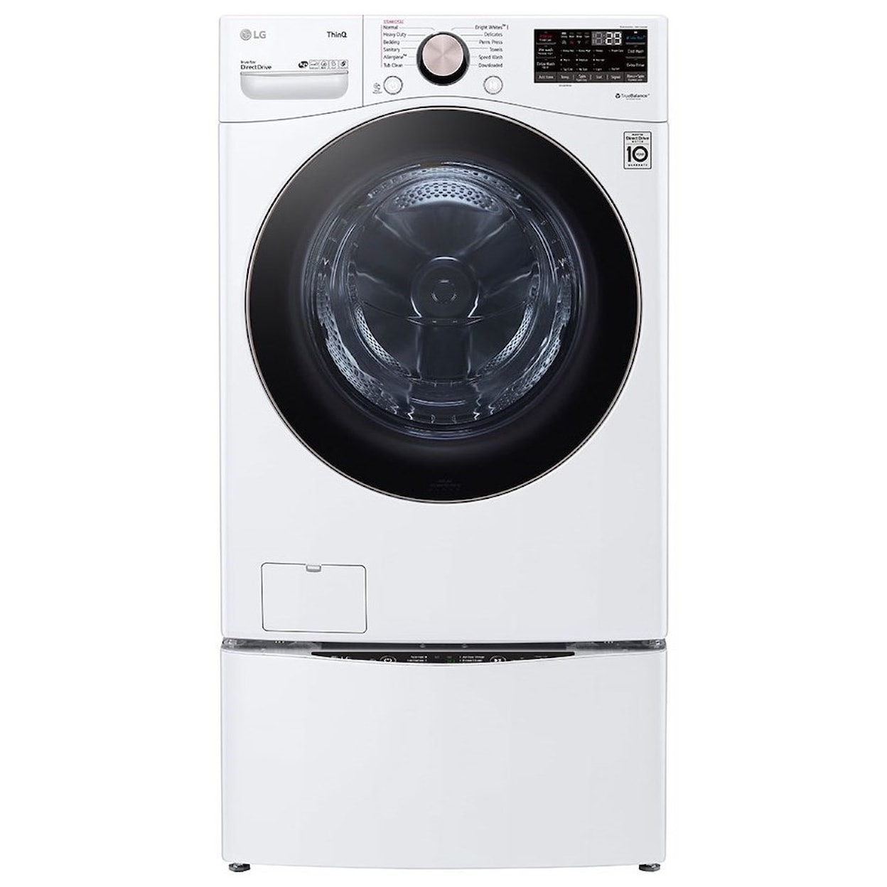 LG Appliances Washers 4.5 cu. ft. Smart Front Load Washer
