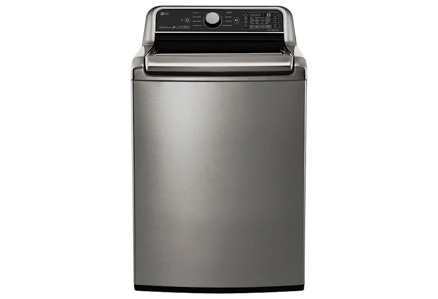Washers 5.0 cu.ft. Smart Top Load Washer by LG Appliances at Furniture and ApplianceMart