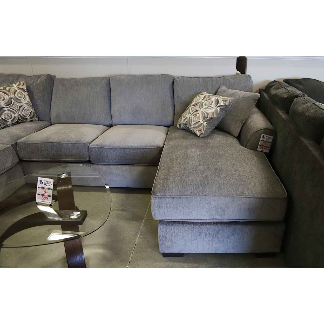 LG Interiors Athena 2 Pc Sectional