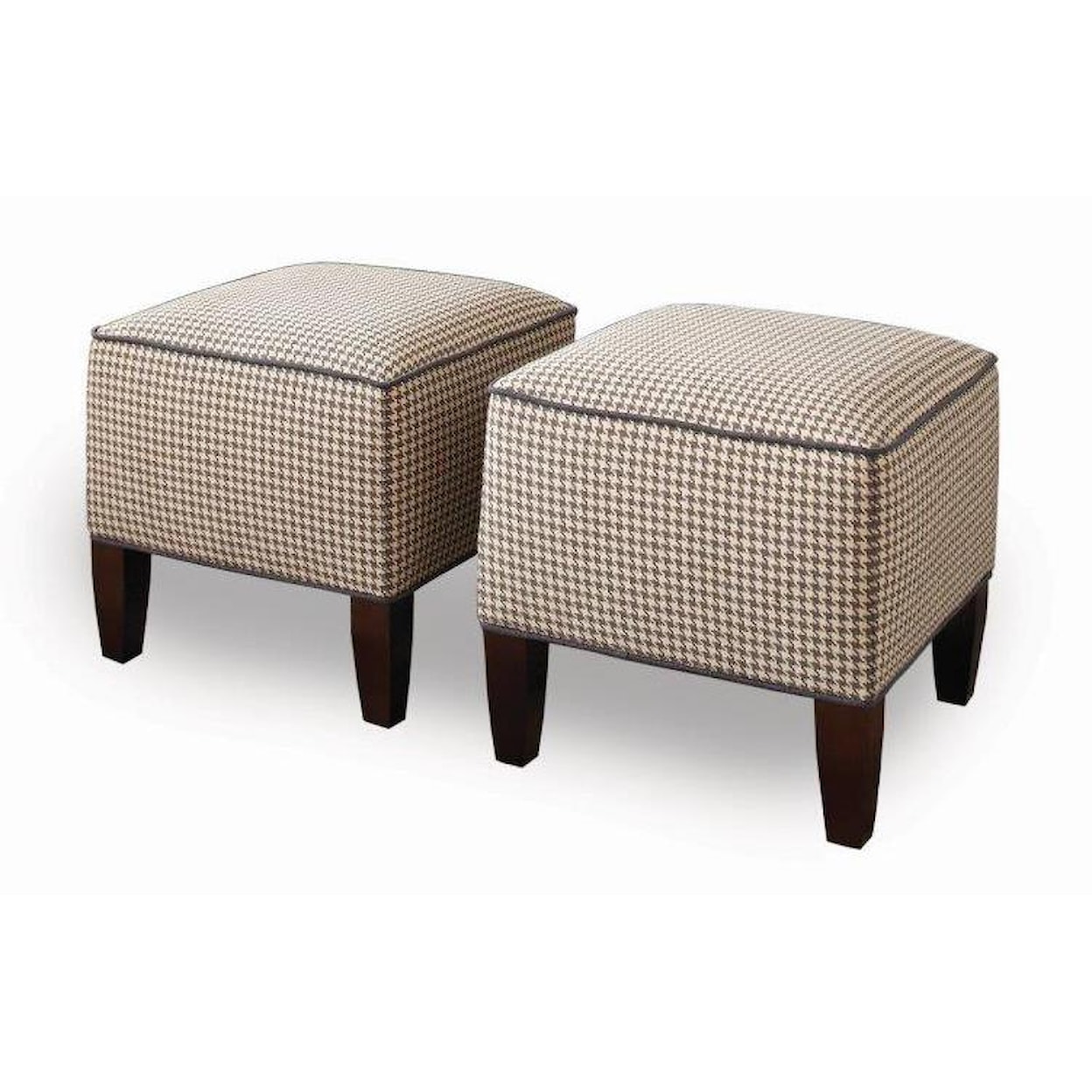 Libby Langdon for Braxton Culler Libby Langdon Burke Ottoman