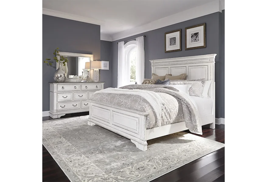 Abbey Park Queen Bedroom Group by Liberty Furniture at VanDrie Home Furnishings