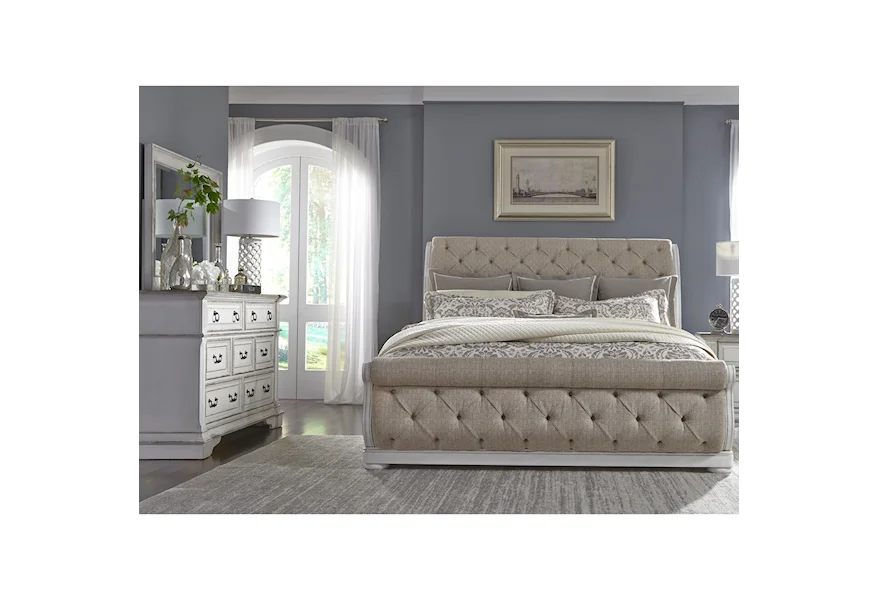 Abbey Park King Bedroom Group by Liberty Furniture at Dream Home Interiors