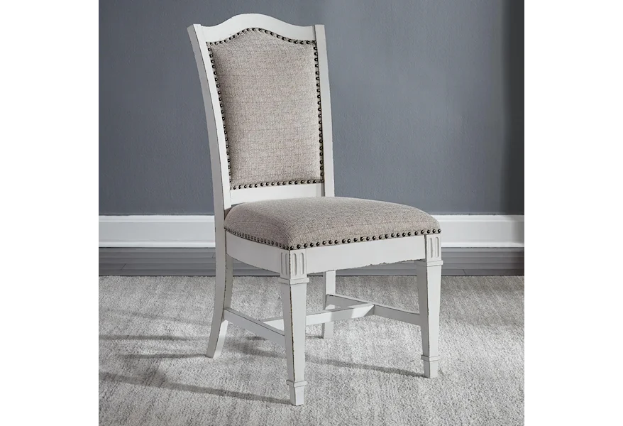 Abbey Park Upholstered Side Chair by Liberty Furniture at Corner Furniture