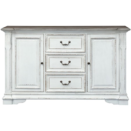 Traditional Buffet with 2 Doors