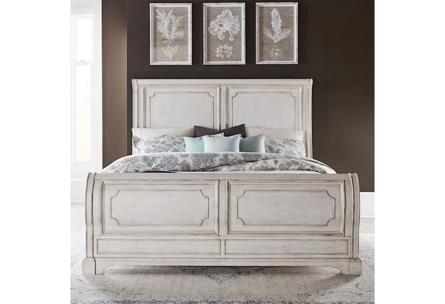Abbey Road King Sleigh Bed by Liberty Furniture at H & F Home Furnishings