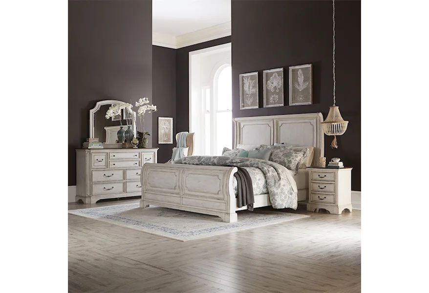 Abbey Road Queen Bedroom Group by Liberty Furniture at Home Collections Furniture