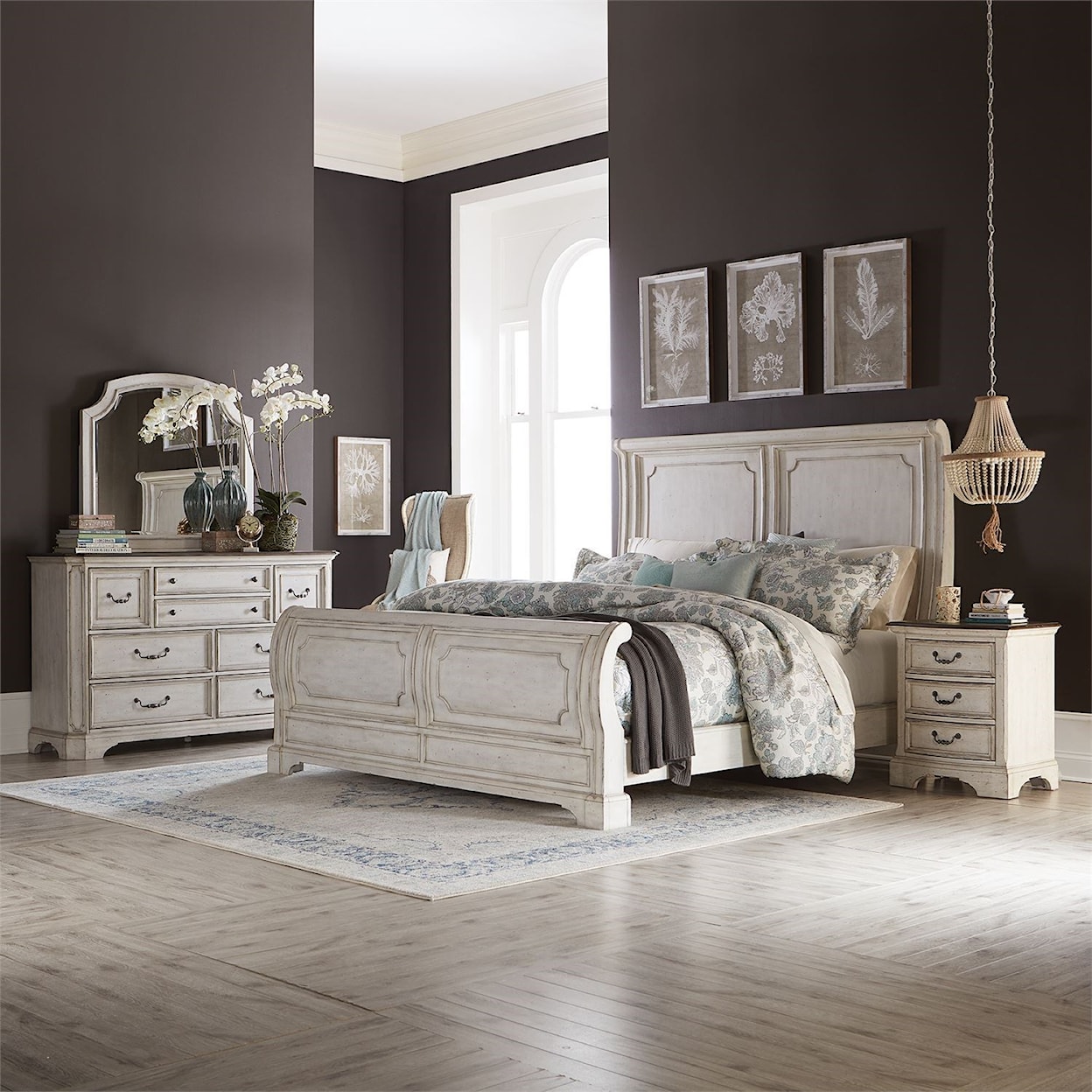 Liberty Furniture Abbey Road Queen Bedroom Group