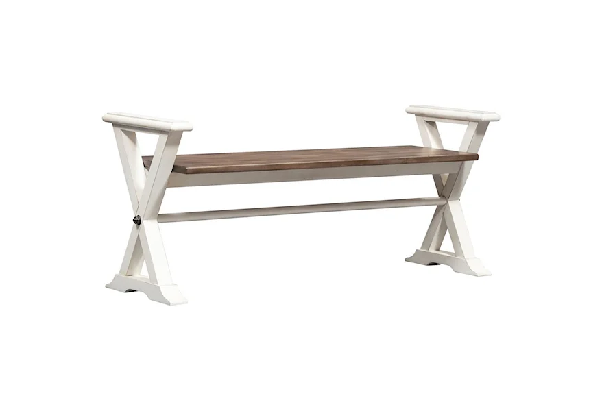 Abbey Road Bed Bench by Liberty Furniture at Nassau Furniture and Mattress