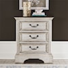 Liberty Furniture Abbey Road 3-Drawer Nightstand