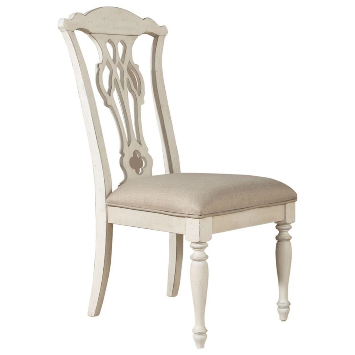 Liberty Furniture Abbey Road Splat Back Side Chair