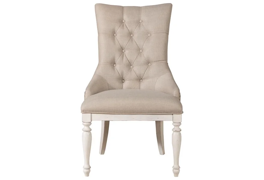 Abbey Road Upholstered Side Chair by Liberty Furniture at Nassau Furniture and Mattress