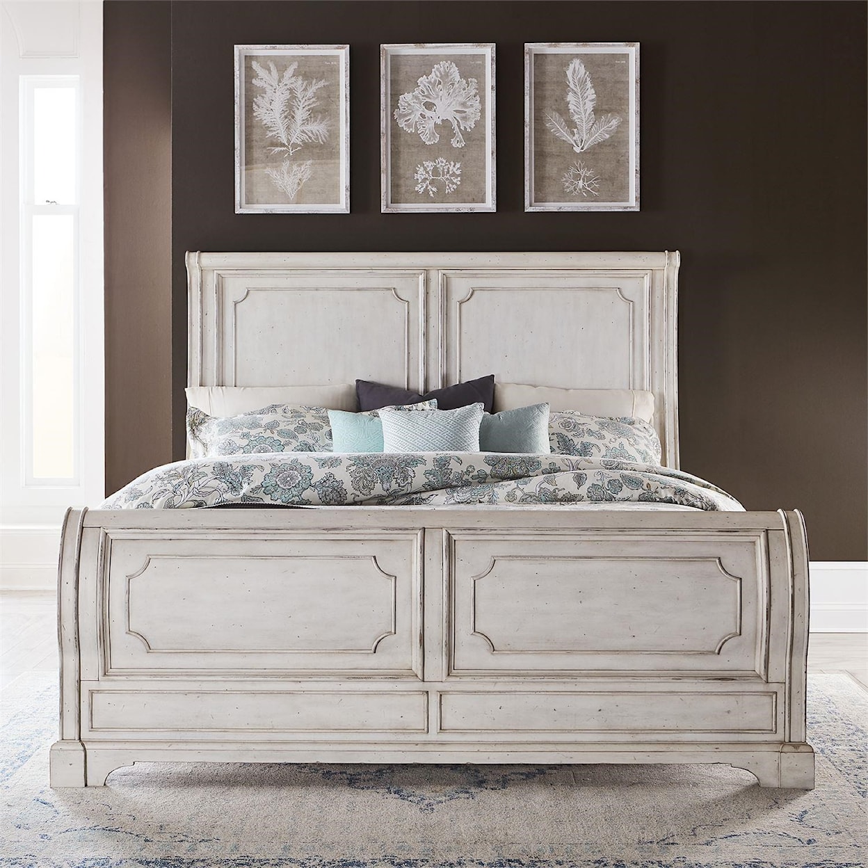 Liberty Furniture Abbey Road Queen Sleigh Bed