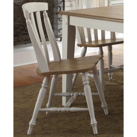 Slat Back Side Chair