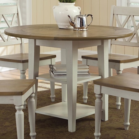 Drop-Leaf Dining Table