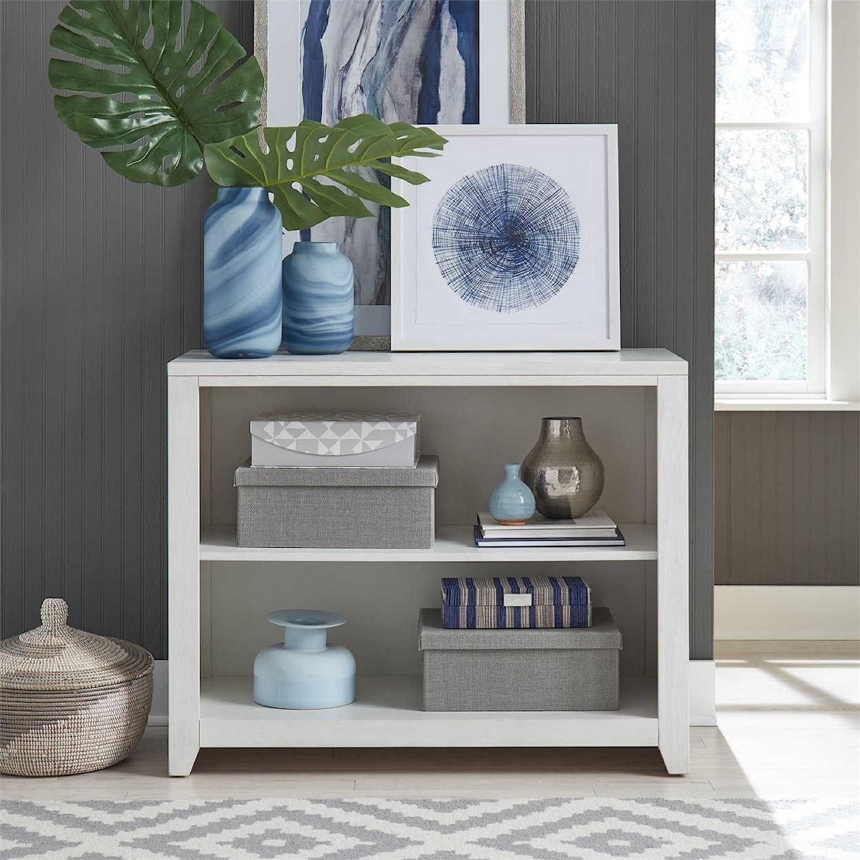 Liberty Furniture Allyson Park Open Bookcase