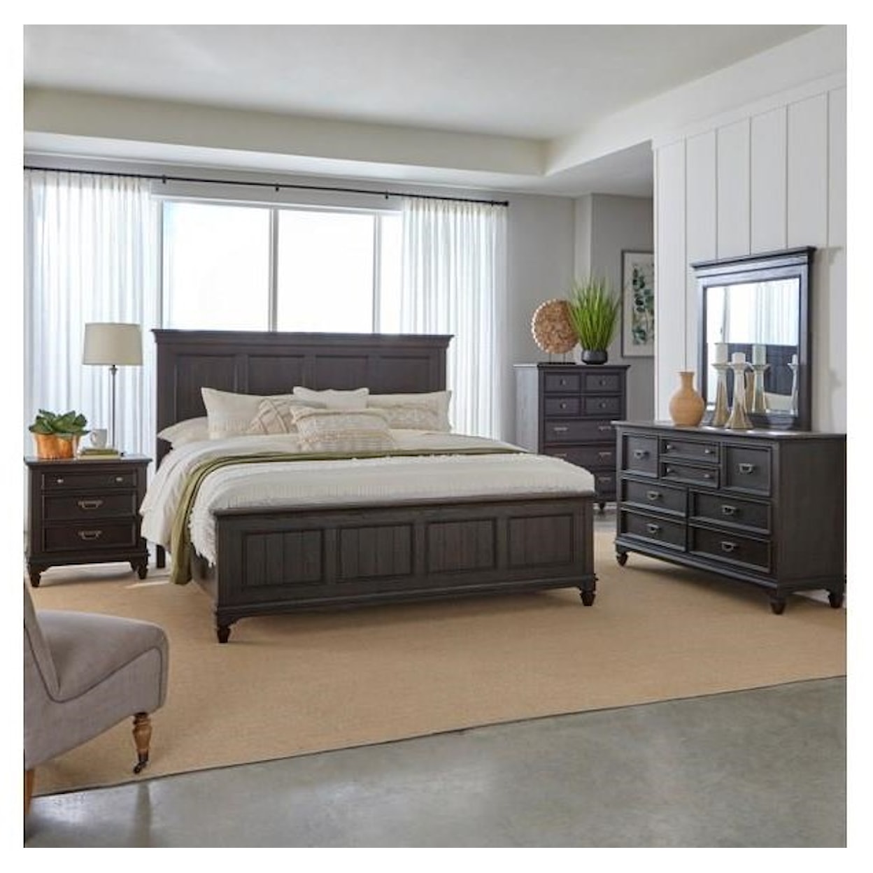 Liberty Furniture Allyson Park King Bedroom Group 