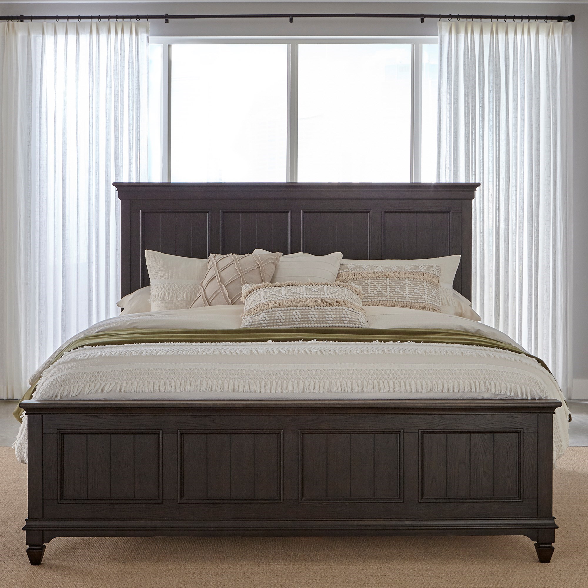Queen Panel Bed