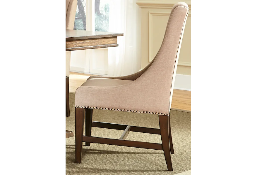 Armand Upholstered Side Chair by Liberty Furniture at VanDrie Home Furnishings