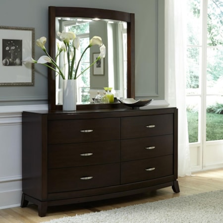 Opt Dresser & Mirror