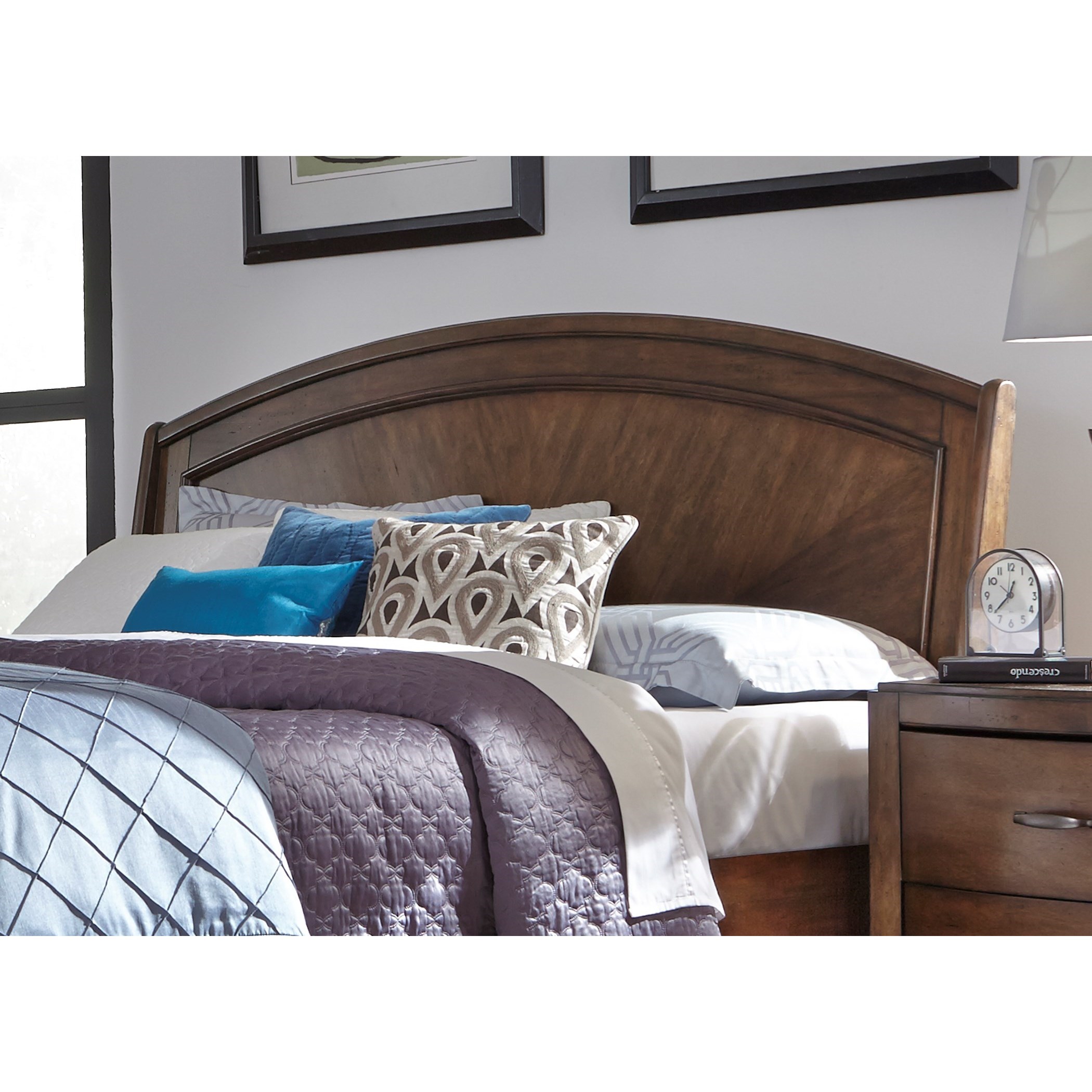 Queen Platform Headboard