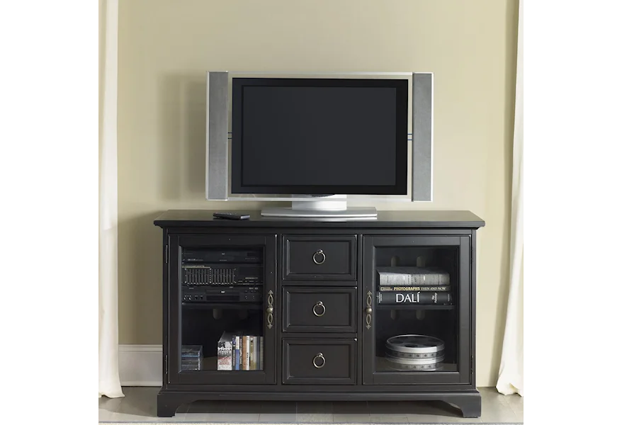 Beacon 54" TV Console by Liberty Furniture at Lapeer Furniture & Mattress Center