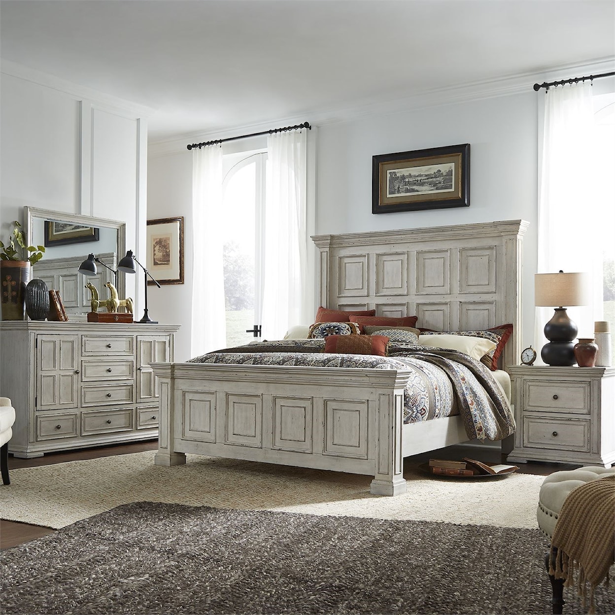Liberty Furniture Big Valley 361W King 5 Pc Group