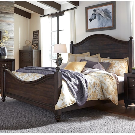 King Poster Bed 