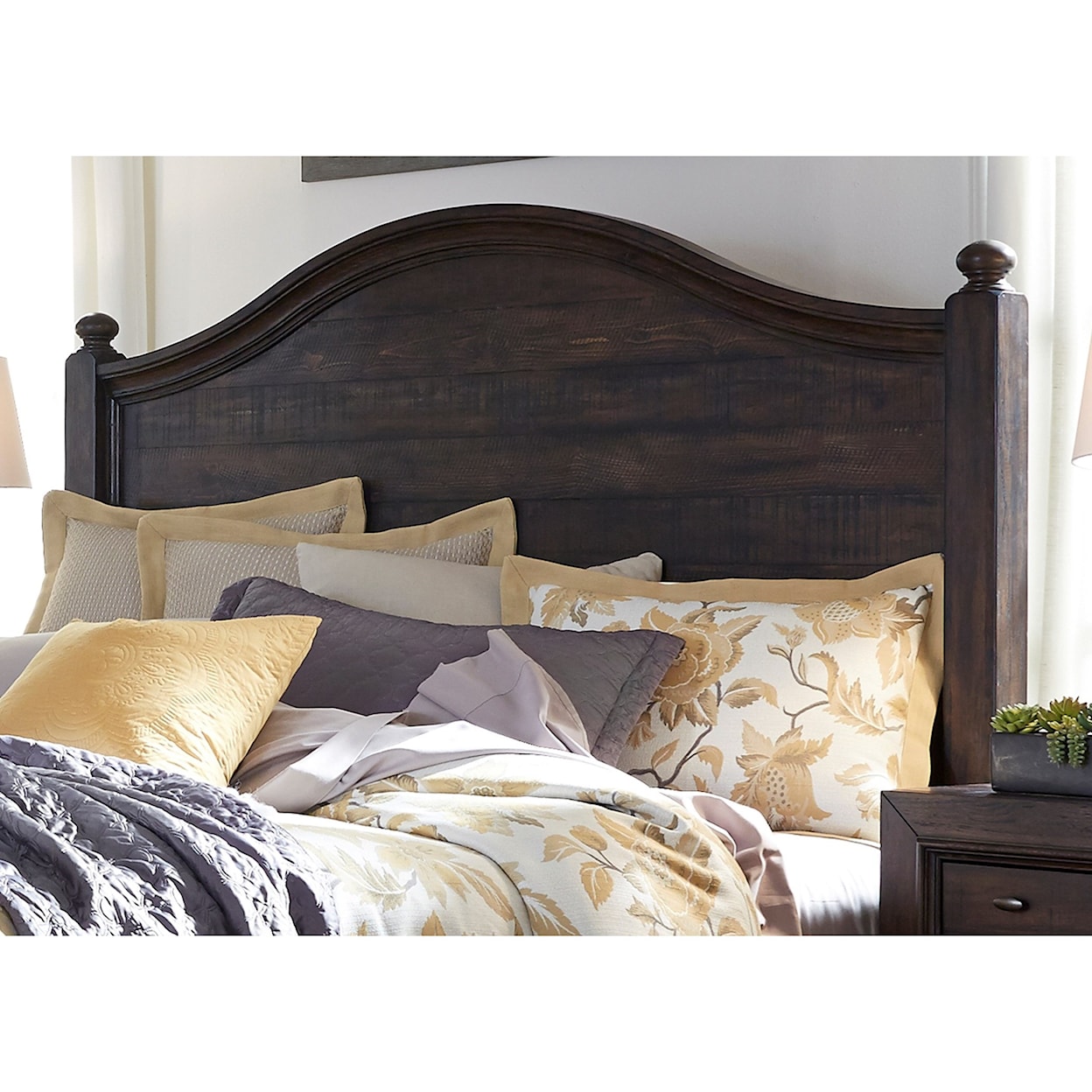 Liberty Furniture Catawba Hills Bedroom Queeen Poster Headboard