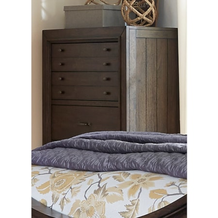 5 Drawer Chest with Dovetail Drawers