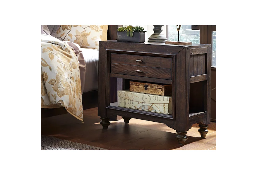Catawba Hills Bedroom Chair Side Night Stand by Liberty Furniture at VanDrie Home Furnishings