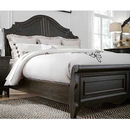 Queen Sleigh Bed