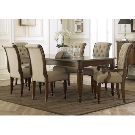 7 Piece Rectangular Table Set