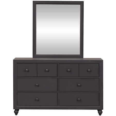 Dresser and Mirror