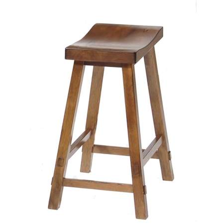 24 Inch Sawhorse Barstool