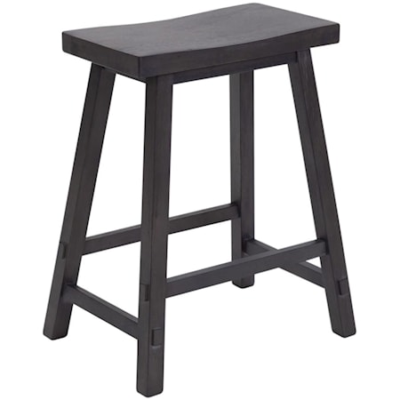 24 Inch Sawhorse Barstool