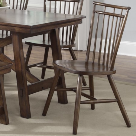 Spindle Back Side Chair